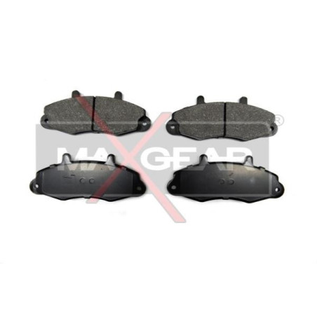 MAXGEAR 19-0588 Klocki hamulcowe przód dla Ford Transit