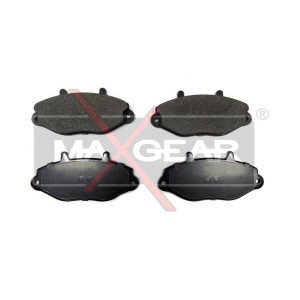 MAXGEAR 19-0589 Brzdové platničky predné pre Ford Transit