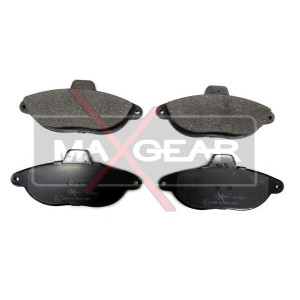 MAXGEAR 19-0591 Brzdové platničky predné pre Scudo Expert JUMPY Evasion 806 Ulysse