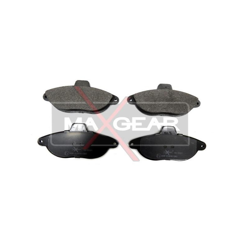 MAXGEAR 19-0591 Bremsbeläge Vorne für Scudo Expert JUMPY Evasion 806 Ulysse