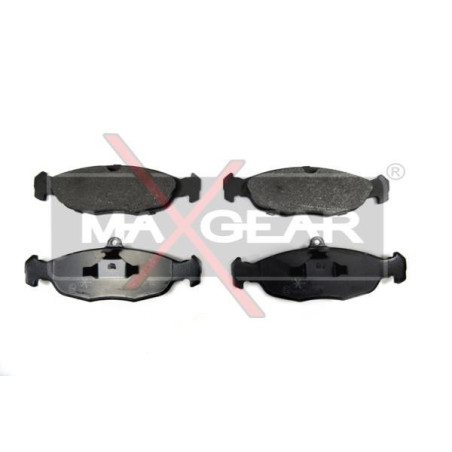 MAXGEAR 19-0592 Brzdové destičky přední pro Astra Corsa Vectra Nova Cavalier Lanos Combo Nexia Tigra