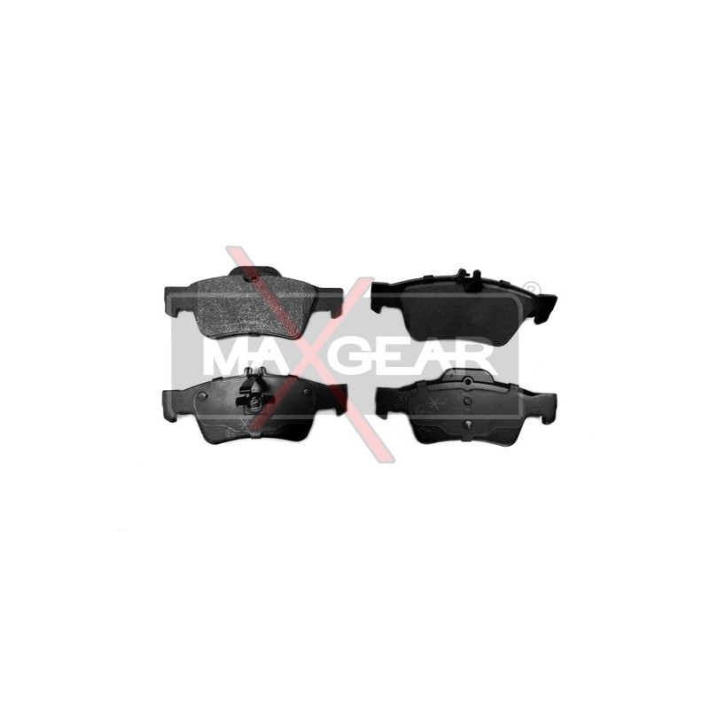 MAXGEAR 19-0593 Brake Pads Set Rear for MERC E S CLS SL SLK