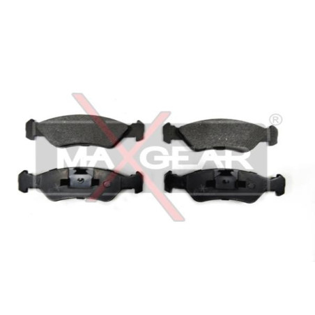 MAXGEAR 19-0595 Brzdové destičky přední pro Fiesta 121 Ka Courier