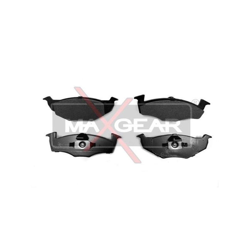 MAXGEAR 19-0607 Brzdové destičky přední pro Fabia Polo Fox Lupo Arosa Voyage