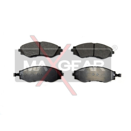 MAXGEAR 19-0609 Klocki hamulcowe przód dla Nubira Lacetti Aveo Tacuma Leganza Espero Optra Rezzo