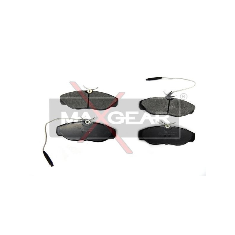 MAXGEAR 19-0611 Bremsbeläge Vorne für Ducato Boxer JUMPER