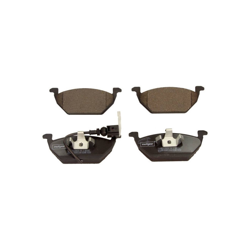 MAXGEAR 19-0613 Plaquettes de frein avant pour Fabia Octavia A3 Golf Bora Altea Caddy Leon Beetle