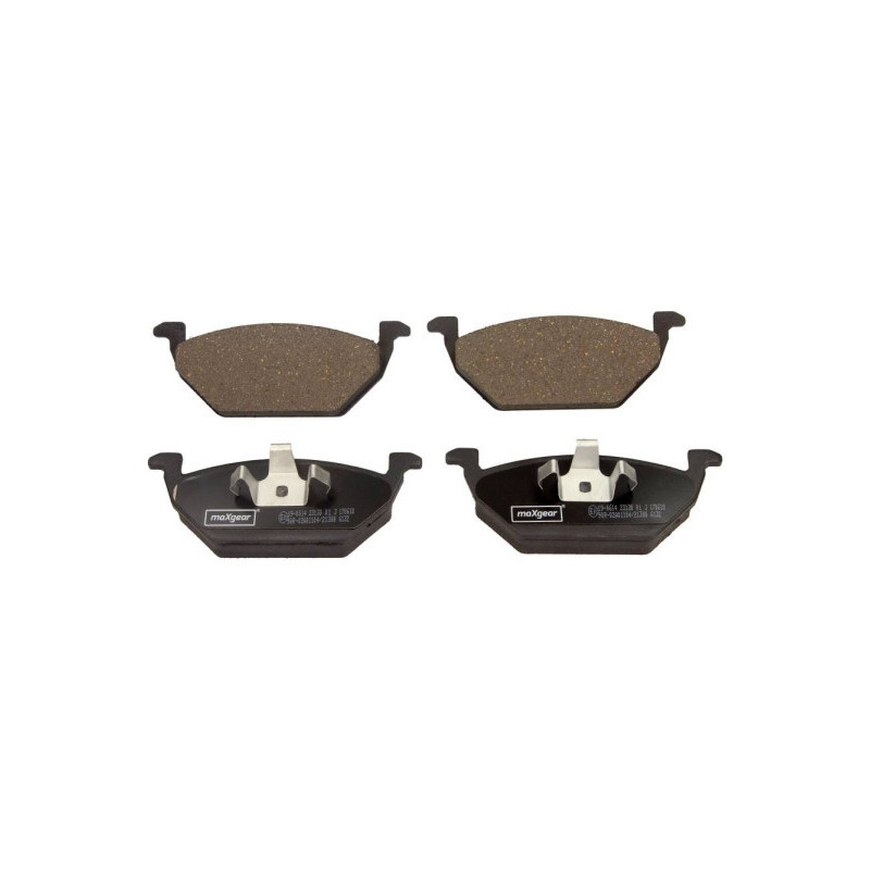 MAXGEAR 19-0614 Pastillas de freno delantero para Ibiza Fabia A1 Rapid Bora Octavia Golf Toledo