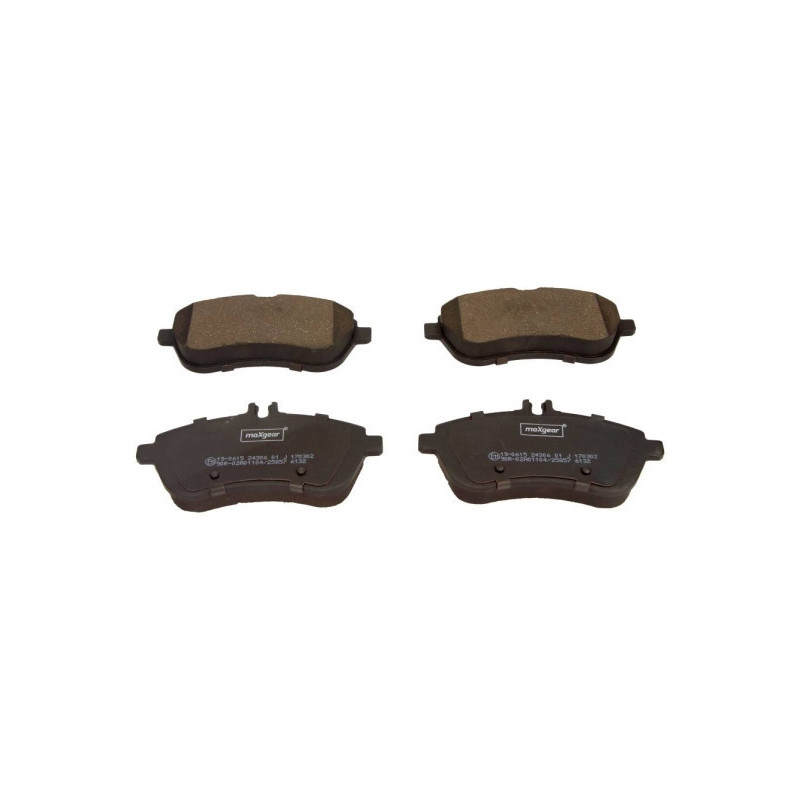 MAXGEAR 19-0615 Brzdové platničky predné pre MERC C E SLK SLC