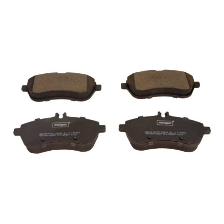 MAXGEAR 19-0615 Brzdové platničky predné pre MERC C E SLK SLC