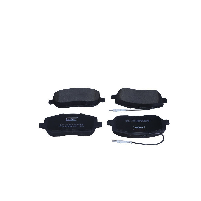 MAXGEAR 19-0616 Brake Pads Set Front for Expert Scudo JUMPY 807 C8 Ulysse Phedra