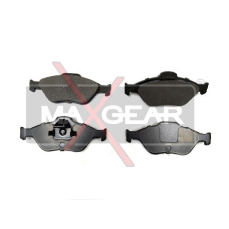 MAXGEAR 19-0619 Brzdové destičky přední pro Fiesta Fusion 2 121 Transit Yaris Puma Focus Ka