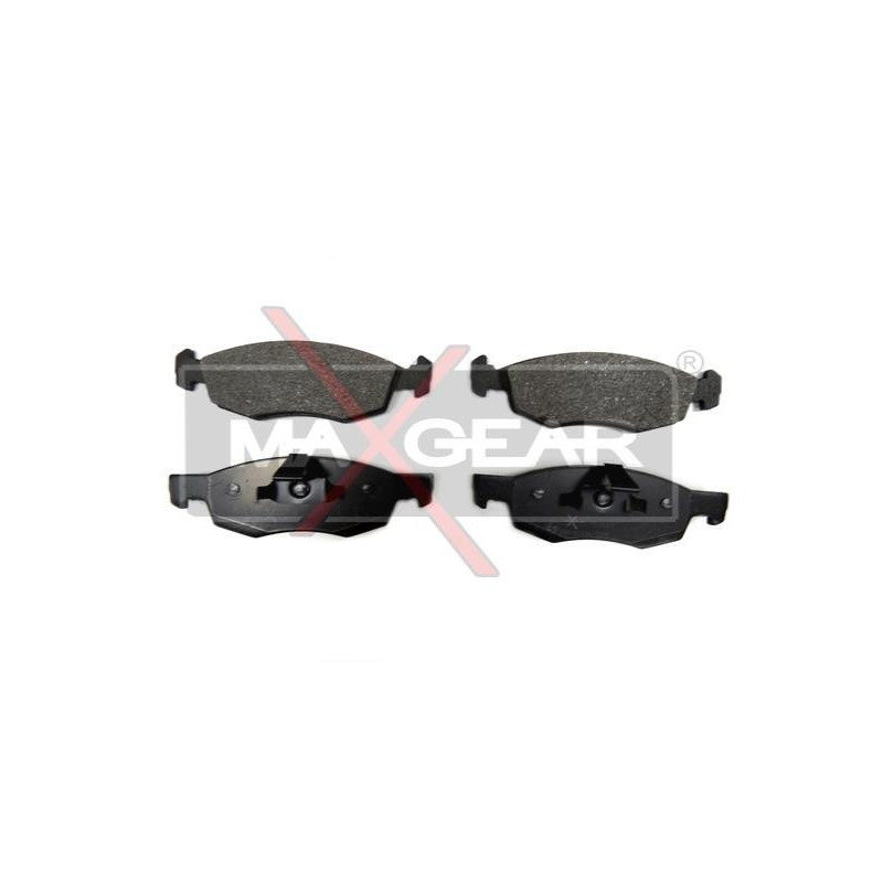 MAXGEAR 19-0621 Klocki hamulcowe przód dla Fiat Doblo