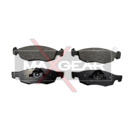 MAXGEAR 19-0621 Brzdové platničky predné pre Fiat Doblo