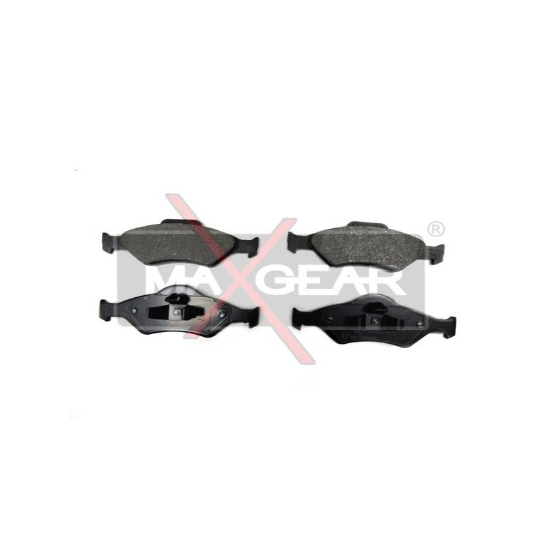 MAXGEAR 19-0622 Brzdové platničky predné pre Fiesta 121 Ka Courier