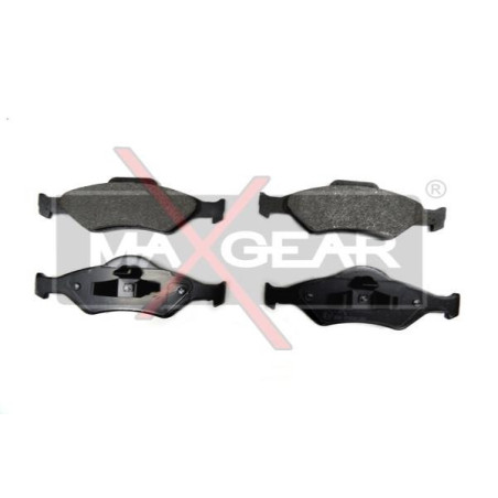 MAXGEAR 19-0622 Brzdové destičky přední pro Fiesta 121 Ka Courier
