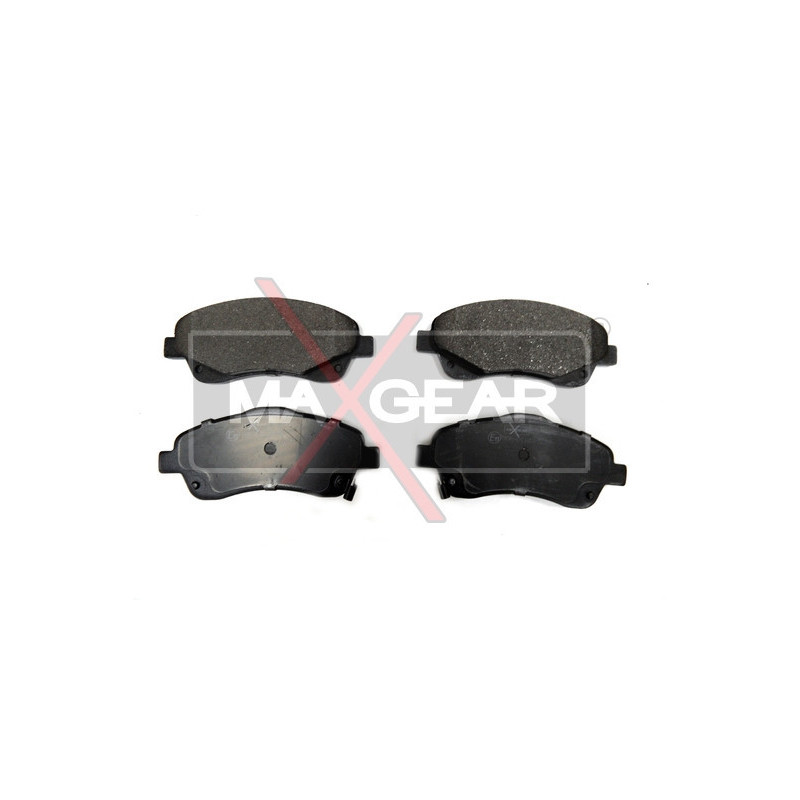 MAXGEAR 19-0625 Brzdové destičky přední pro Toyota Avensis Corolla