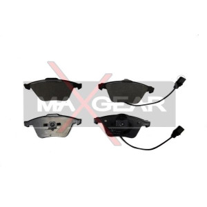 MAXGEAR 19-0634 Brzdové platničky predné pre A6 A4 A8 Exeo