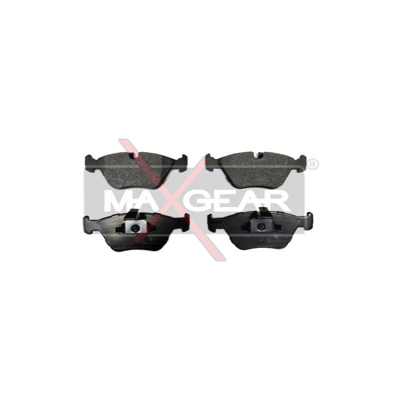 MAXGEAR 19-0635 Brzdové platničky predné pre BMW 5