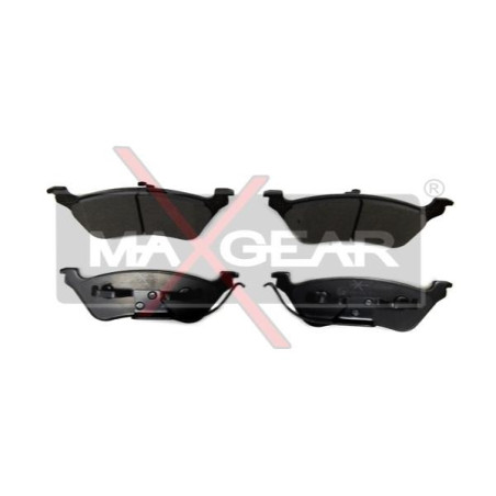 MAXGEAR 19-0646 Pastillas de freno trasero para Voyager Caravan Cherokee
