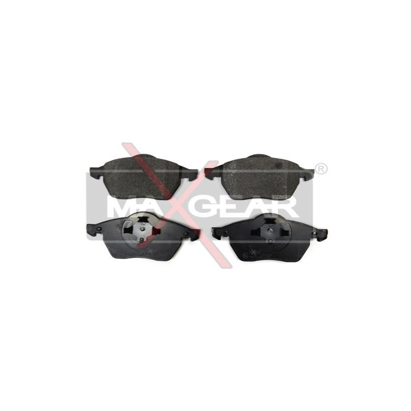 MAXGEAR 19-0650 Brzdové destičky přední pro Octavia Golf Bora TT Leon A3 Toledo New Passat Vento