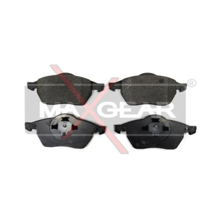 MAXGEAR 19-0650 Brzdové platničky predné pre Octavia Golf Bora TT Leon A3 Toledo New Passat Vento