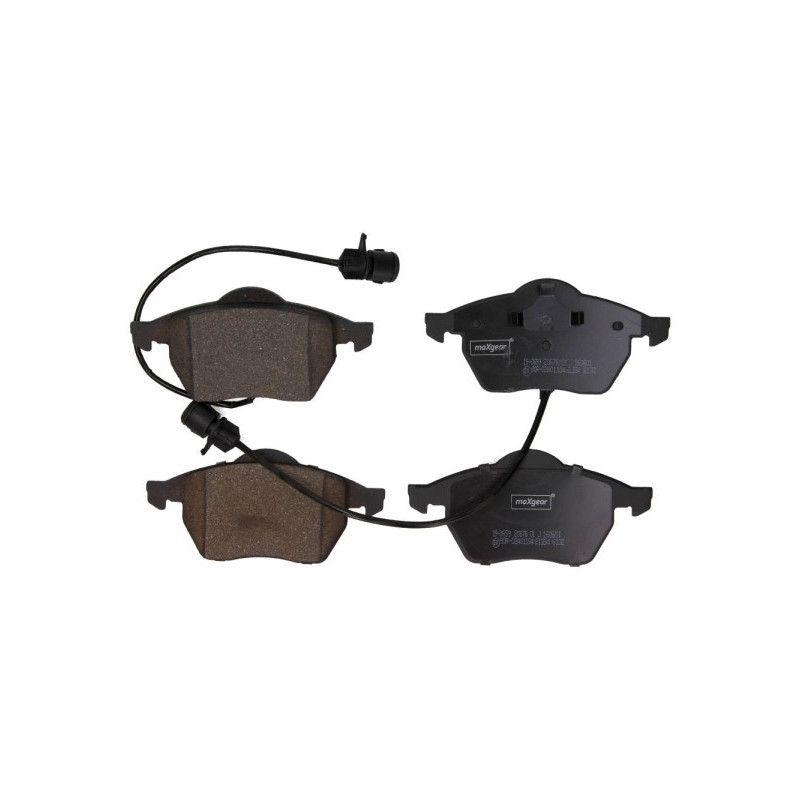 MAXGEAR 19-0659 Brzdové platničky predné pre Audi A6 100