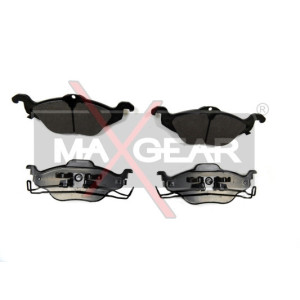 MAXGEAR 19-0664 Brzdové platničky predné pre Astra Zafira Astravan Corsa