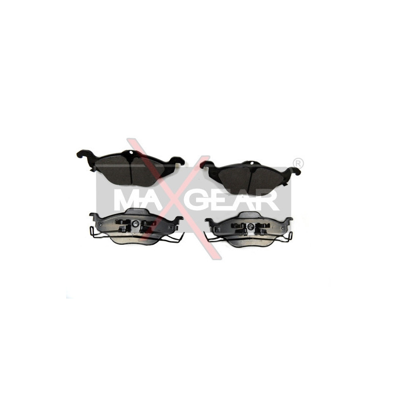 MAXGEAR 19-0664 Brzdové platničky predné pre Astra Zafira Astravan Corsa