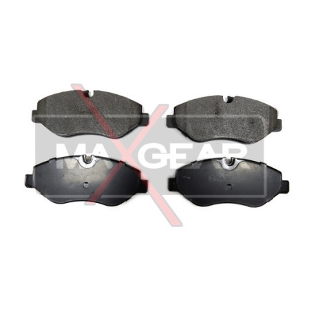 MAXGEAR 19-0666 Brake Pads Set Front for Sprinter Vito Crafter Viano V EQV eSprinter eVITO