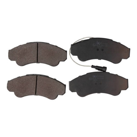 MAXGEAR 19-0668 Brzdové platničky predné pre Ducato Boxer JUMPER