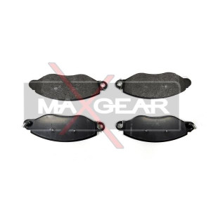 MAXGEAR 19-0671 Brzdové platničky predné pre Ford Transit