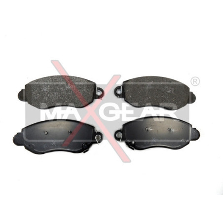 MAXGEAR 19-0672 Brzdové platničky predné pre Ford Transit