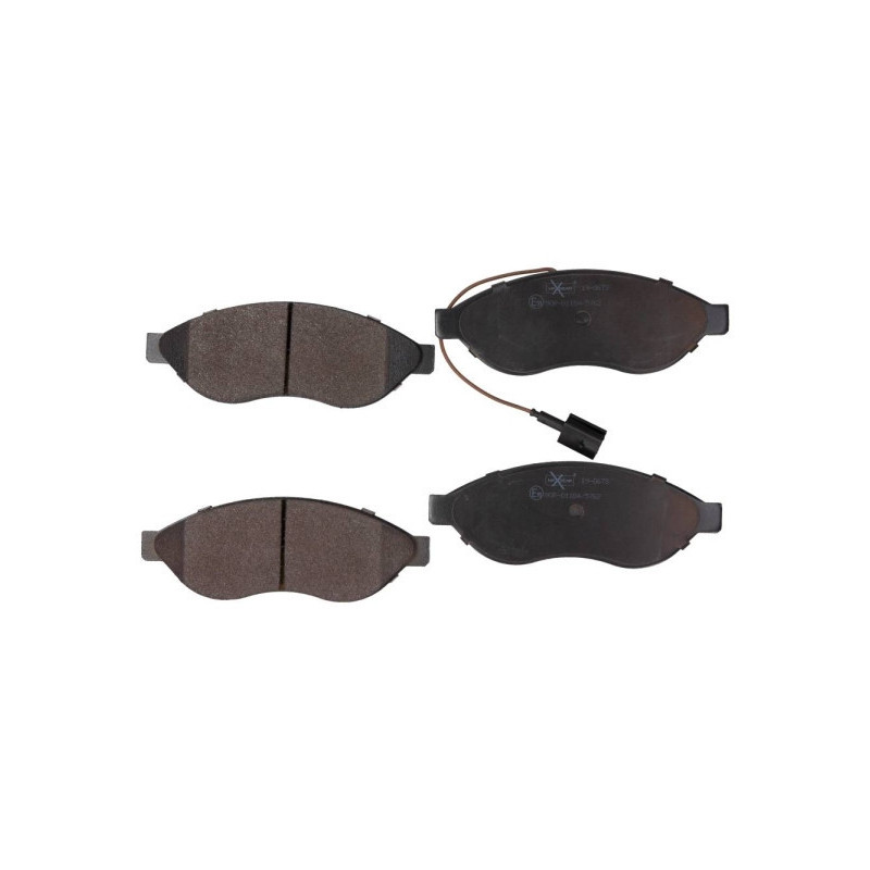 MAXGEAR 19-0673 Brzdové platničky predné pre Ducato Boxer JUMPER