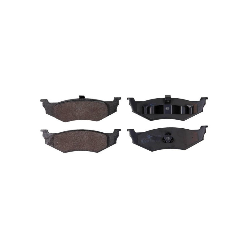 MAXGEAR 19-0865 Brzdové platničky zadné pre Neon Stratus Voyager Sebring Caravan 300 Cirrus Breeze