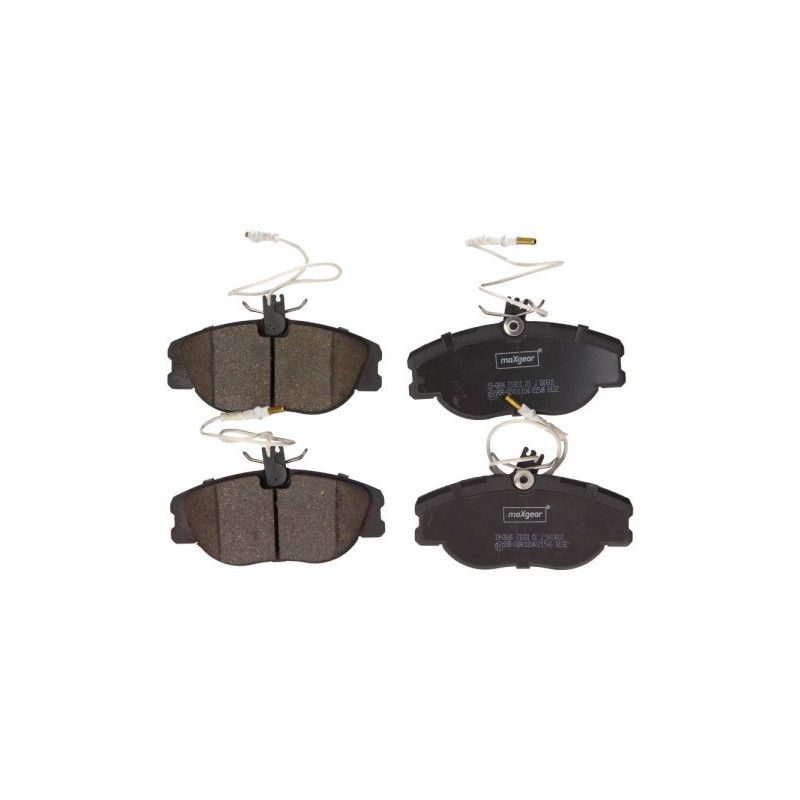 MAXGEAR 19-0896 Pastillas de freno delantero para JUMPY Scudo Expert 806 Evasion Ulysse Zeta