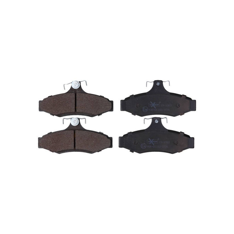 MAXGEAR 19-1083 Brake Pads Set Rear for Korando Musso Rexton Firebird Camaro