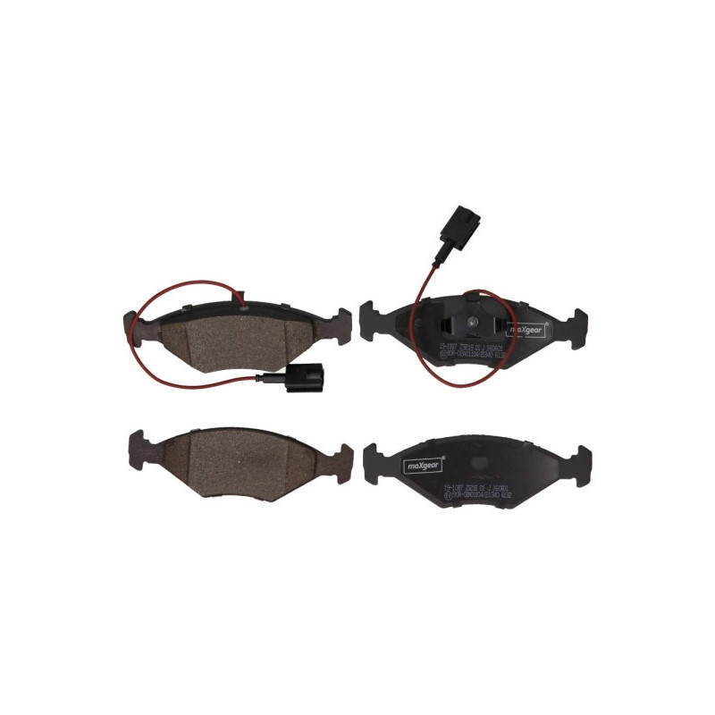 MAXGEAR 19-1087 Klocki hamulcowe przód dla Fiat Siena Palio