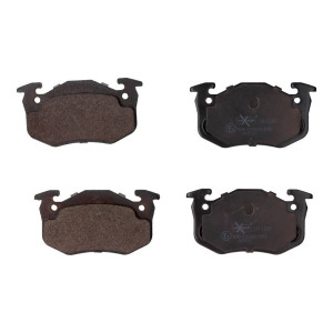 MAXGEAR 19-1107 Brzdové platničky zadné pre 19 Clio 306 Megane Xsara ZX 206 205 309 Saxo Super 106