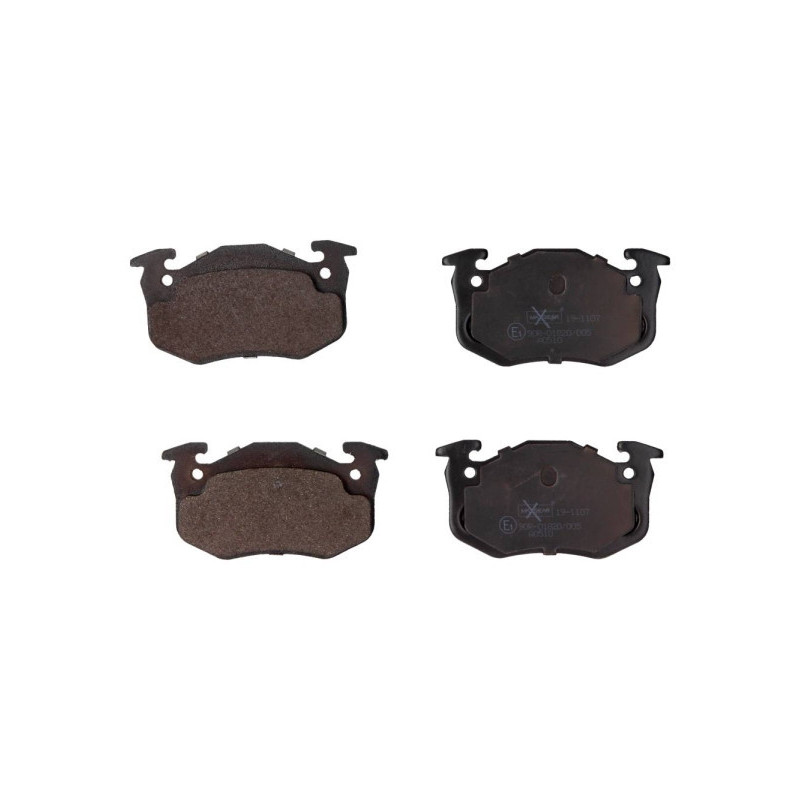 MAXGEAR 19-1107 Pastiglie freno posteriore per 19 Clio 306 Megane Xsara ZX 206 205 309 Saxo Super