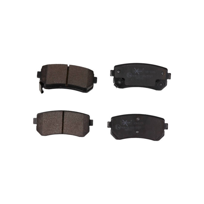 MAXGEAR 19-1131 Brzdové destičky zadní pro Sportage Cee'D ix35 i30 Tucson Cerato i20 Kona Sonata