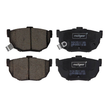MAXGEAR 19-1134 Brzdové platničky zadné pre Elantra Lantra Cerato Coupe Tiburon Bluebird Maxima