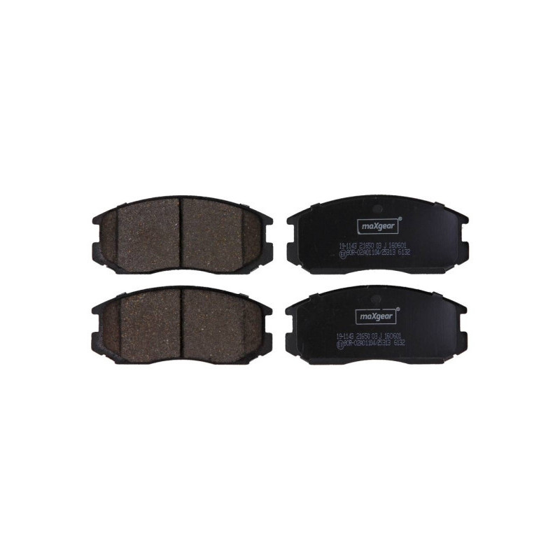 MAXGEAR 19-1143 Brzdové platničky predné pre Lancer Colt Persona Terios Satria Gen-2 Wira Extol