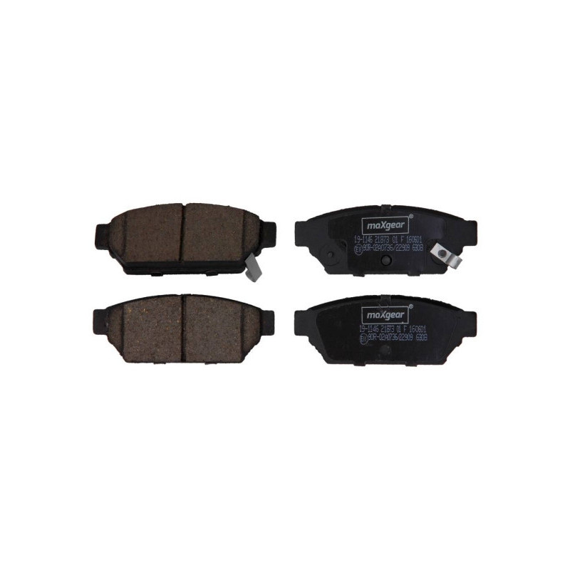 MAXGEAR 19-1146 Brzdové destičky zadní pro Carisma Lancer Colt Persona Forfour FTO Gen-2 Wira