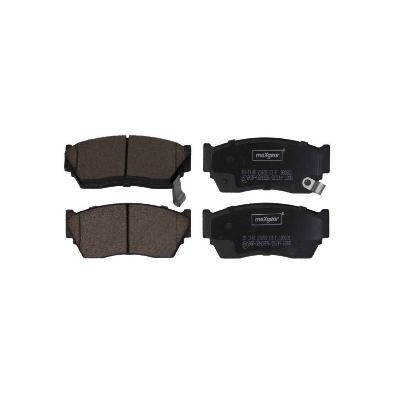 MAXGEAR 19-1148 Brzdové destičky přední pro Nissan Sunny 100