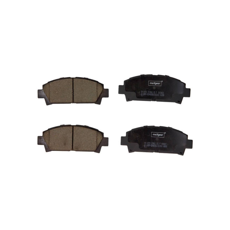 MAXGEAR 19-1151 Pastillas de freno delantero para Avensis MR Carina E Corolla Levin