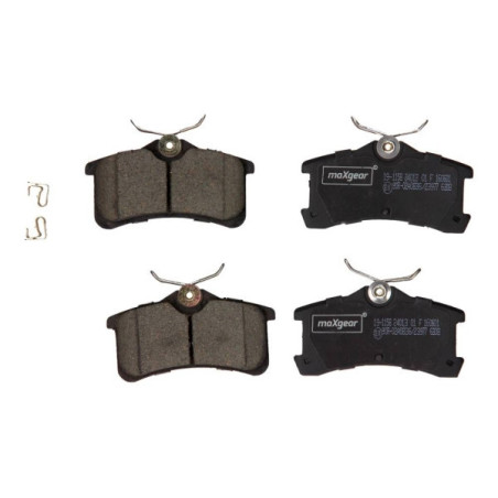 MAXGEAR 19-1158 Brake Pads Set Rear for Toyota Avensis Corolla