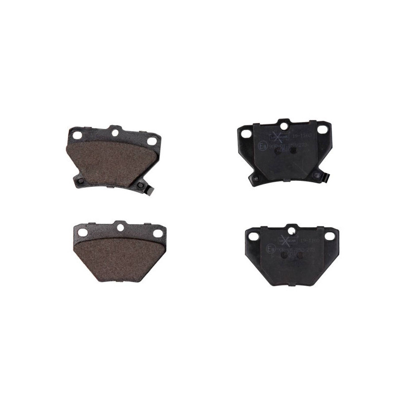 MAXGEAR 19-1160 Pastiglie freno posteriore per Corolla Yaris Prius Matrix Celica