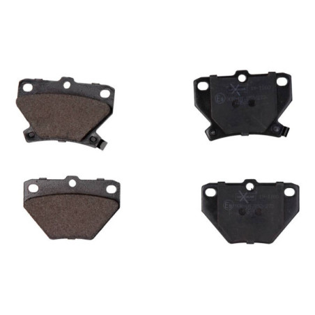 MAXGEAR 19-1160 Brzdové platničky zadné pre Corolla Yaris Prius Matrix Celica