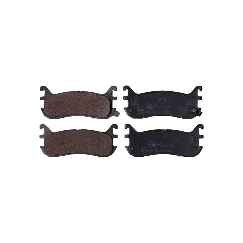 MAXGEAR 19-1385 Brzdové platničky zadné pre Mazda MX-5 FAMILIA